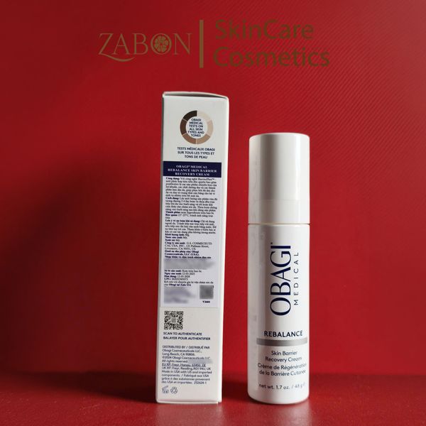 Kem phục hồi da và cấp ẩm da Obagi Rebalance Skin Barrier Recovery Cream 48g