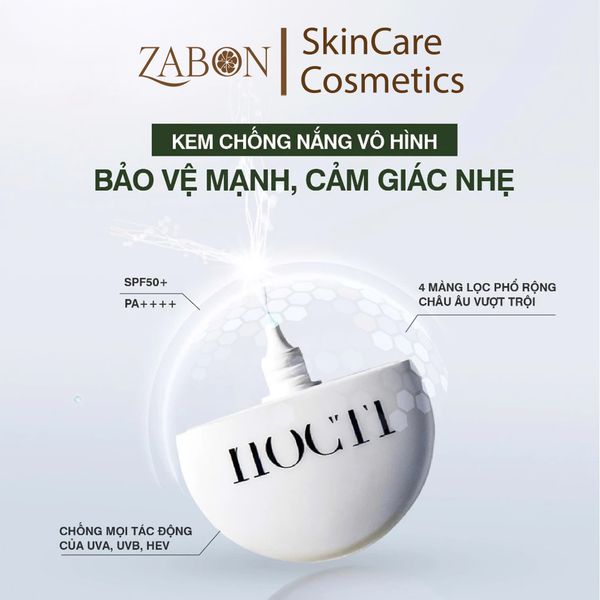Kem chống nắng NOCTI - Vô hình, thoáng da, kháng mọi tác động của UV với 4 màng lọc 40ml