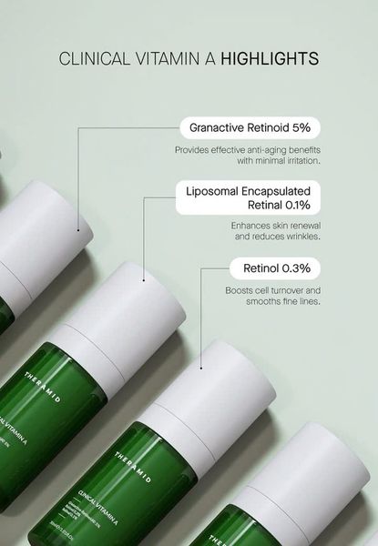Tinh chất Theramid Clinical Vitamin A trẻ hóa, làm tươi mới làn da 30ml