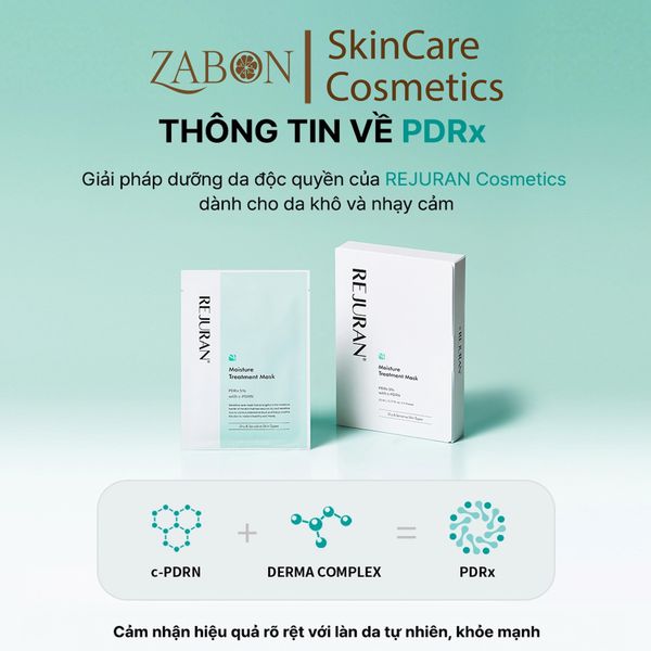 Mặt nạ REJURAN MOISTURE TREATMENT MASK dưỡng ẩm, làm dịu hỗ trợ phục hồi 23ml (1 miếng)