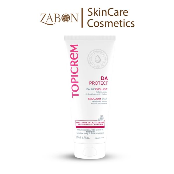 Kem dưỡng Topicrem DA PROTECT Emollient Balm giúp làm êm dịu da dành cho da khô và da cơ địa 200ml