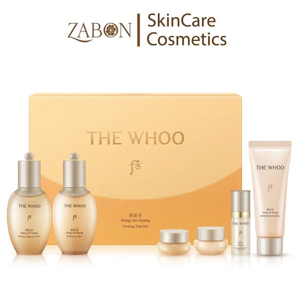 [Phiên bản trải nghiệm] Bộ dưỡng ẩm, cải thiện độ đàn hồi da Whoo Gong Jin Hyang Firming Trial Set