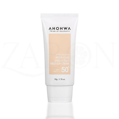 Kem chống nắng Ahohwa Inten Cure Shield Plus Mild Sun Cream SPF50+/PA++++ 50g