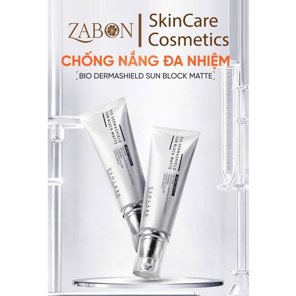 Kem chống nắng Usolab Bio Dermashield Sun Block Matte cho da dầu mụn (mẫu mới) 50ml