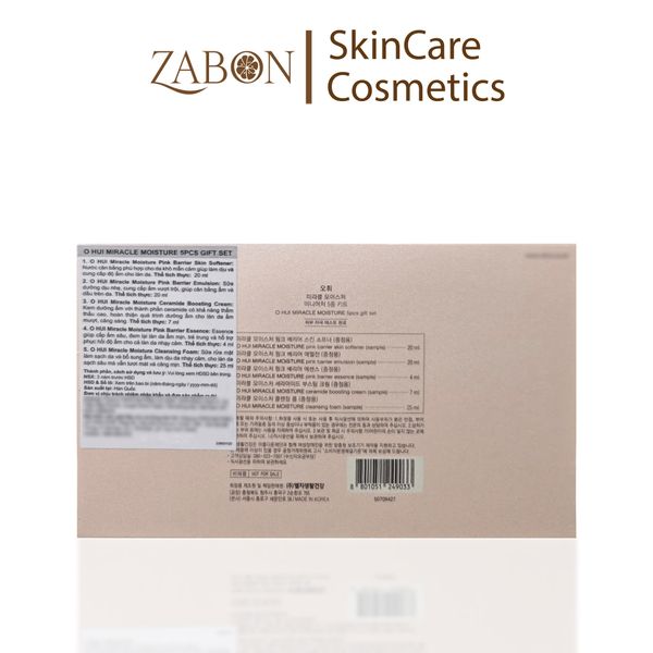 O HUI MIRACLE MOISTURE 5PCS GIFT SET