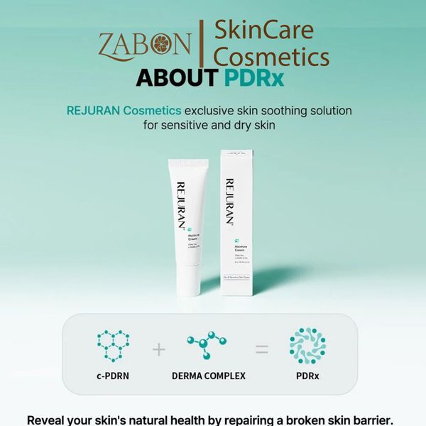 Kem dưỡng ẩm Rejuran Moisture Cream tái tạo sinh học, phục hồi và khóa ẩm cho da nhạy cảm 60g