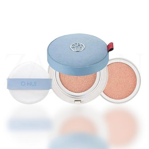 Phấn Nước Ohui Ultimate Fit Tone Up Jean Cushion 01 Pink Beige (15g x 2 lõi)