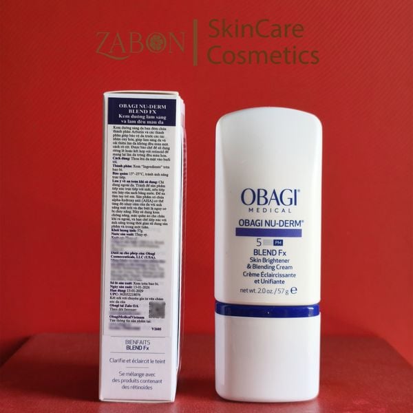 Kem dưỡng ban đêm Obagi Nuderm Blend 5FX hỗ trợ sáng da & làm mờ đốm nâu 57g