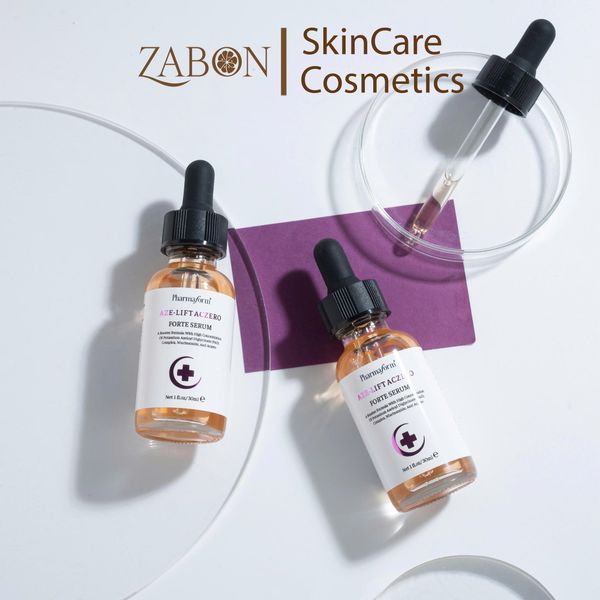 Tinh chất Pharmaform Aze-Lift Aczero Forte Serum kiểm soát dầu nhờn, làm dịu và hỗ trợ giảm mụn 30ml