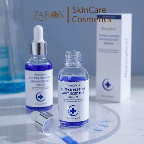 Tinh chất PHARMAFORM COPPER PEPTIDE ADVANCED EGF SERUM phục hồi & tái tạo da chuyên sâu 30ml