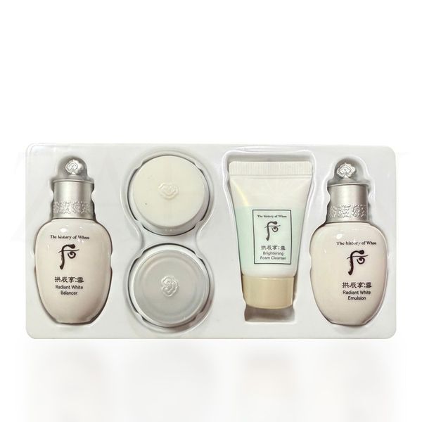 Bộ dưỡng sáng da WHOO Gongjinhyang Seol Radiant White 5pcs