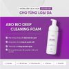 Sữa rửa mặt ABO Bio Deep Cleansing Foam giúp làm sạch sâu, cấp ẩm dịu da 150ml