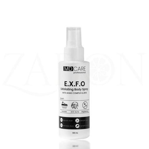 Xịt tẩy tế bào chết toàn thân MD Care Exfoliating Body Spray 100ml
