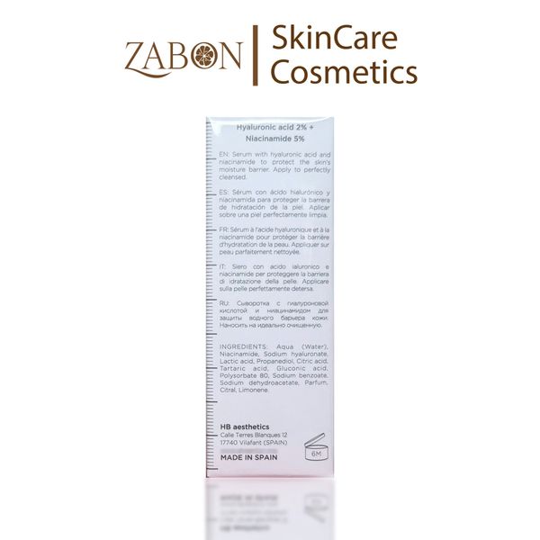 Serum Ekseption Hyaluronic Niacin giảm mụn, giảm thâm, sáng da 30ml