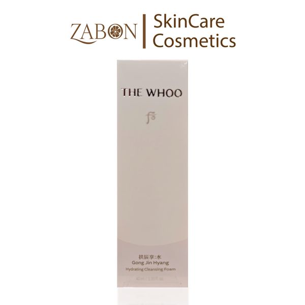 Combo 2 Sữa rửa mặt cấp ẩm sạch bụi mịn The history of Whoo Gongjinhyang Soo Hydrating Foam Cleanser 40ml