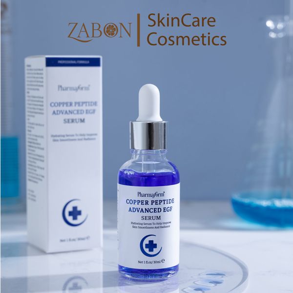 Tinh chất PHARMAFORM COPPER PEPTIDE ADVANCED EGF SERUM phục hồi & tái tạo da chuyên sâu 30ml