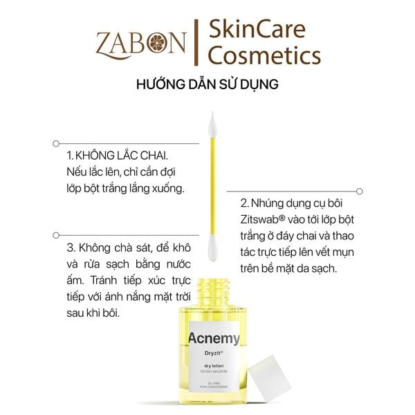 Dung dịch chấm mụn ACNEMY DRYZIT SPOT DRYING LOTION 30ml
