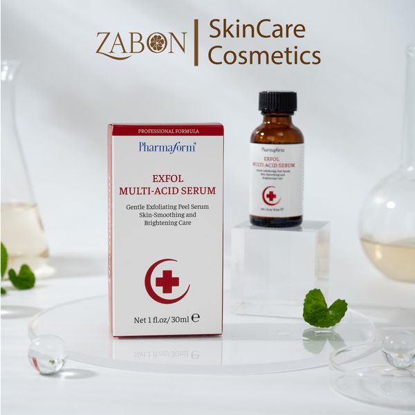 Serum Pharmaform Exfol Multi-Acid giúp hỗ trợ chăm sóc da, góp phần làm thông thoáng lỗ chân lông 30ml