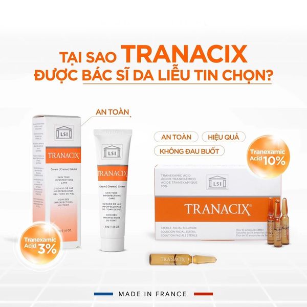 Kem dưỡng Tranacix Cream Skin Tone Imperfections Care mờ thâm nám 30g