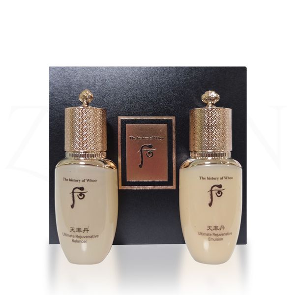 Cặp hoa hồng sữa dưỡng tái sinh Whoo Cheonyuldan Ultimate Regenerative Gift Set Mini