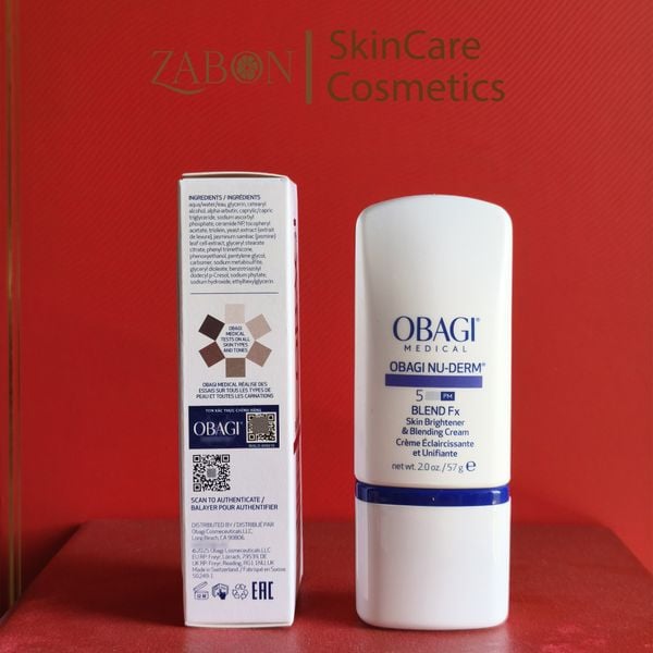 Kem dưỡng ban đêm Obagi Nuderm Blend 5FX hỗ trợ sáng da & làm mờ đốm nâu 57g