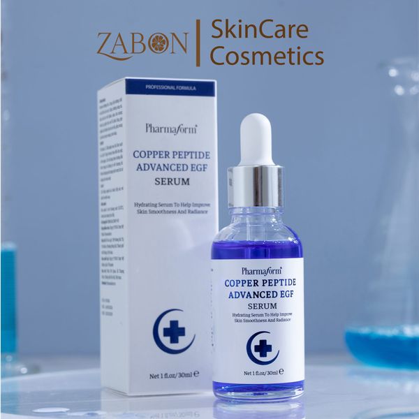 Tinh chất PHARMAFORM COPPER PEPTIDE ADVANCED EGF SERUM phục hồi & tái tạo da chuyên sâu 30ml