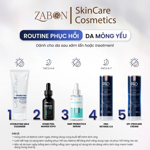 Kem dưỡng MD CARE PRO-RETINOL 0.6 làm sáng và cải thiện nếp nhăn 30ml