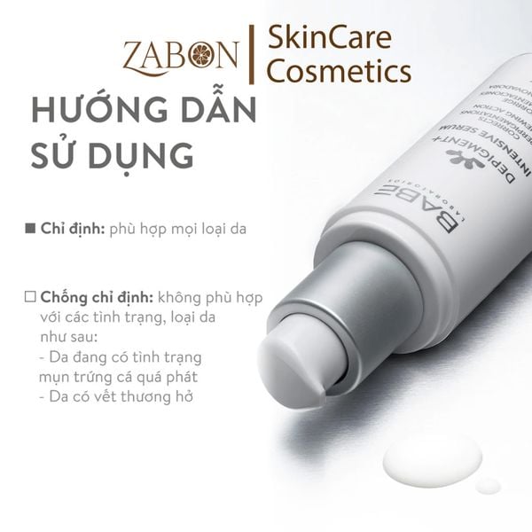 Bộ Đôi Lotion Và Tinh Chất Dưỡng Sáng Mờ Thâm Nám BABE DEPIGMENT+ Lotion Glow 150ml & Intensive Serum 30ml