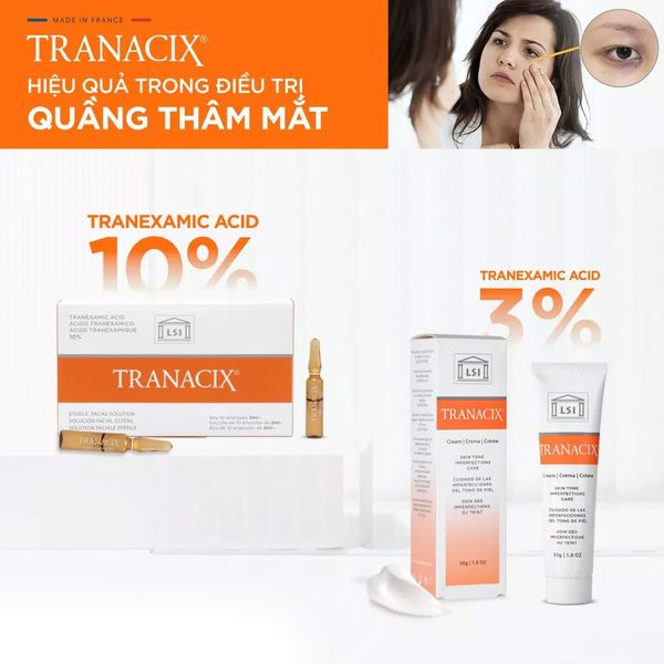 Kem dưỡng Tranacix Cream Skin Tone Imperfections Care mờ thâm nám 30g