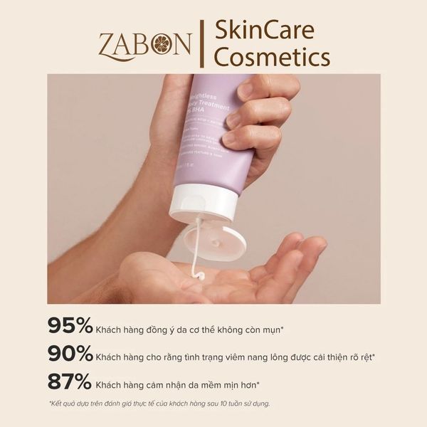 Kem dưỡng thể hỗ trợ giảm mụn và làm mịn da Paula's Choice 2% BHA Body Smoothing Spot Exfoliant 210ml