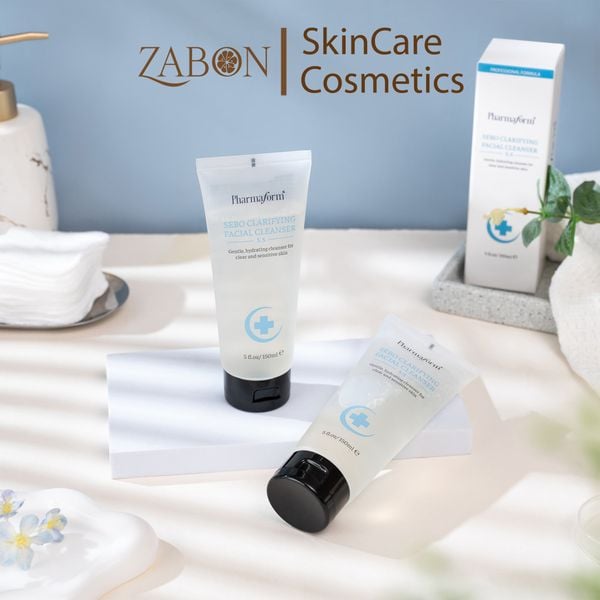 Sữa rửa mặt Pharmaform Sebo Clarifying Facial Cleanser làm sạch dịu nhẹ 150ml