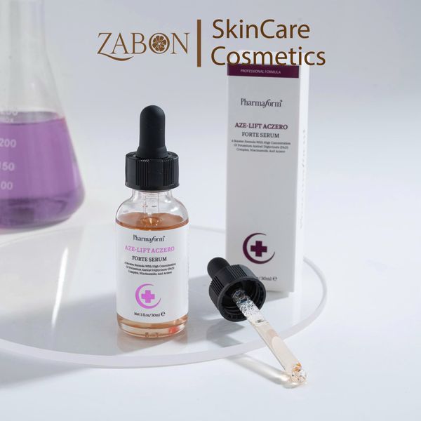 Tinh chất Pharmaform Aze-Lift Aczero Forte Serum kiểm soát dầu nhờn, làm dịu và hỗ trợ giảm mụn 30ml
