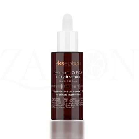 Serum Ekseption Hyaluronic ZnPCA dưỡng ẩm, giúp kiềm dầu, giảm mụn 75ml