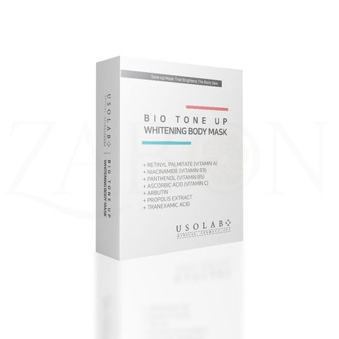 Usolab Bio Tone up whitening face mask giúp sáng da cải thiện sắc tố 5ml