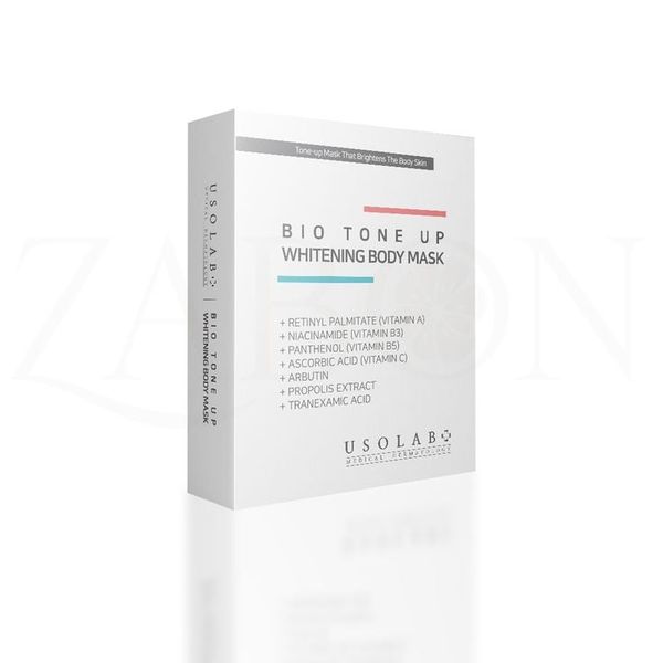 Kem ủ sáng da USOLAB Bio Tone Up Whitening Body Mask 1 Hộp (20g x 5 gói)