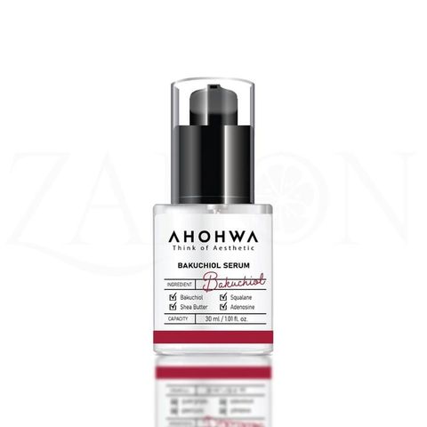 Tinh chất tái tạo trẻ hoá, giảm nhăn AHOHWA Bakuchiol 30ml