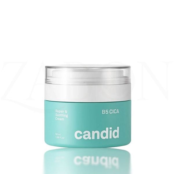 Kem dưỡng ẩm hỗ trợ phục hồi da B5 CICA - Candid B5 CICA Repair & Soothing Cream 50ml