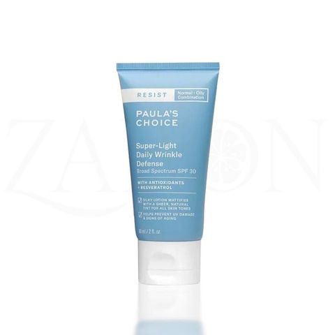 Kem chống nắng đa năng Paula’s Choice SuperLight Daily Wrinkle Defense SPF30 60ml