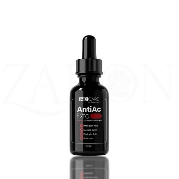 Tẩy tế bào chết kiểm soát mụn, giảm viêm và giảm tiết dầu MD CARE AntiAc Exfo 30ml