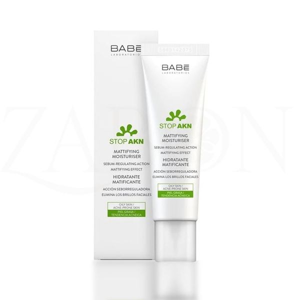 Kem dưỡng ẩm BABE Stop AKN Mattifying Moisturiser kiềm dầu giảm mụn 50ml