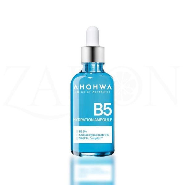 Tinh chất B5 cấp ẩm và phục hồi da Ahohwa Hydration Ampoule B5 50ml