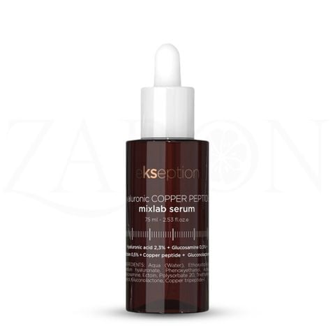 Tinh Chất Ekseption Hyaluronic Copper Peptides Mixlab Serum Phục Hồi, Trẻ Hóa & Cấp Ẩm Đa Tầng 75ml