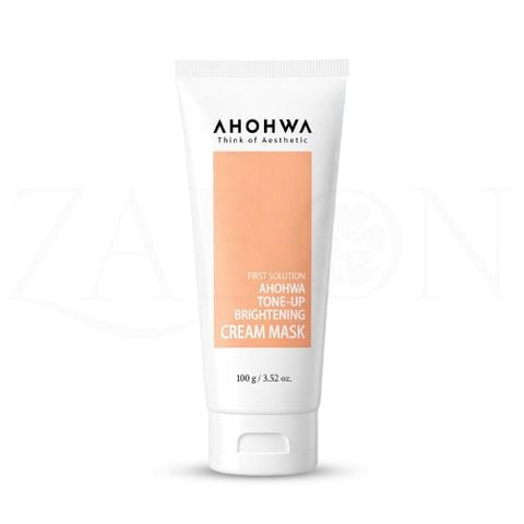 Mặt Nạ Ủ Sáng da AHOHWA Tone-Up Brightening Cream Mask 100g