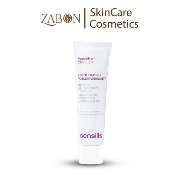 Kem dưỡng ban đêm Sensilis Skin D-Pigment [AHA10 Overnight] giảm sắc tố làm sáng đều da 30ml