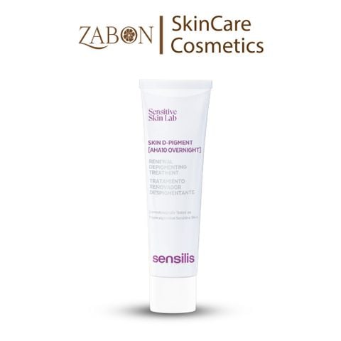 Kem dưỡng ban đêm Sensilis Skin D-Pigment [AHA10 Overnight] giảm sắc tố làm sáng đều da 30ml