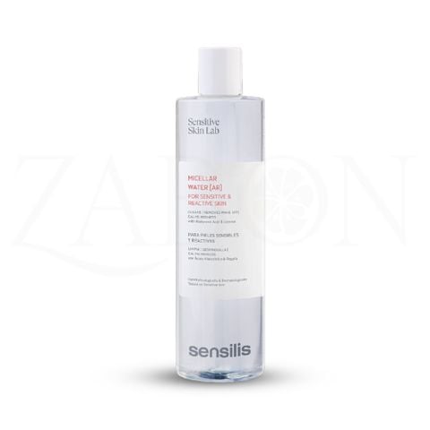 Nước tẩy trang Sensilis Micellar Water [AR] làm sạch dịu nhẹ cho da nhạy cảm 400ml
