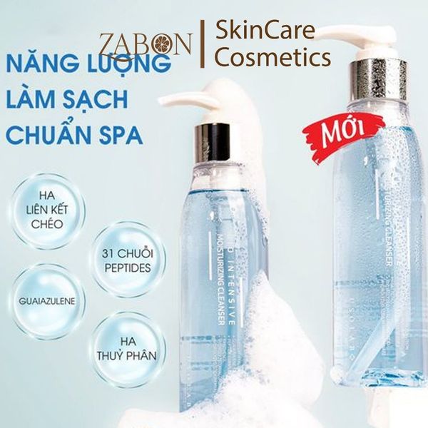 Sữa rửa mặt USOLAB Bio Intensive Moisturzing Cleanser căng mọng rạng rỡ từ HA thủy phân 150ml
