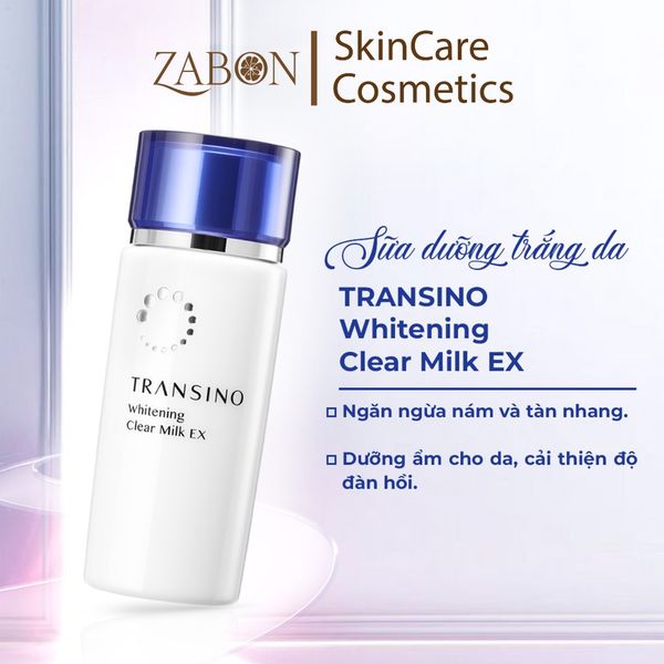 Sữa dưỡng sáng da TRANSINO Whitening Clear Milk EX 100ml