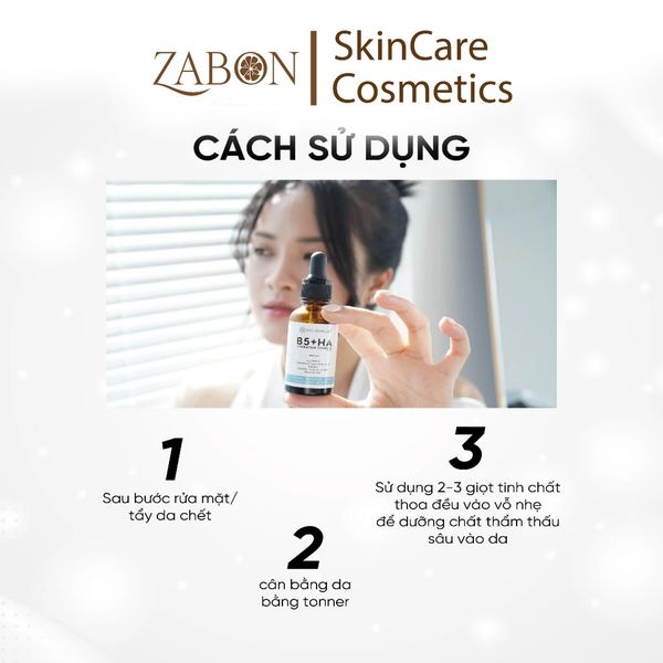 Serum HA B5 AVO - tái tạo, phục hồi da, tăng đàn hồi, da căng bóng 30ml