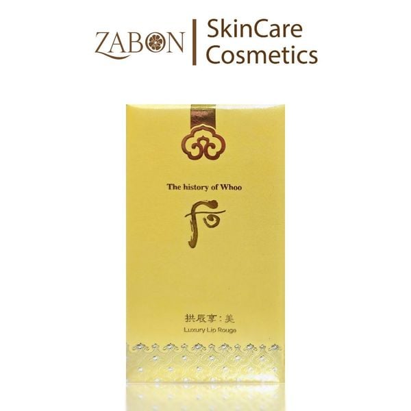 Son môi cao cấp The history of Whoo Gongjinhyang Mi Luxury Lip Rouge 6g (No.55 Real Red)